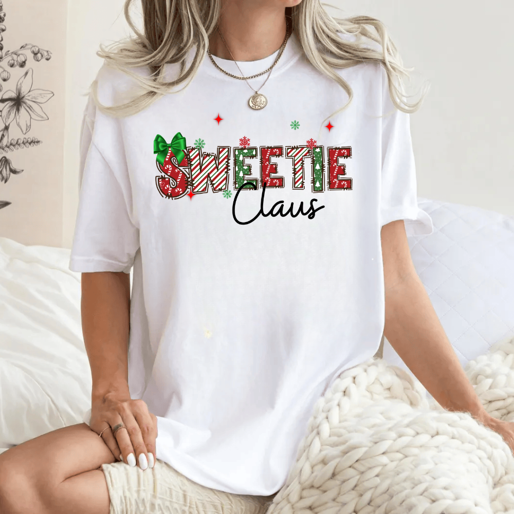 Sweetie Claus Personalized T-Shirt/Sweatshirt