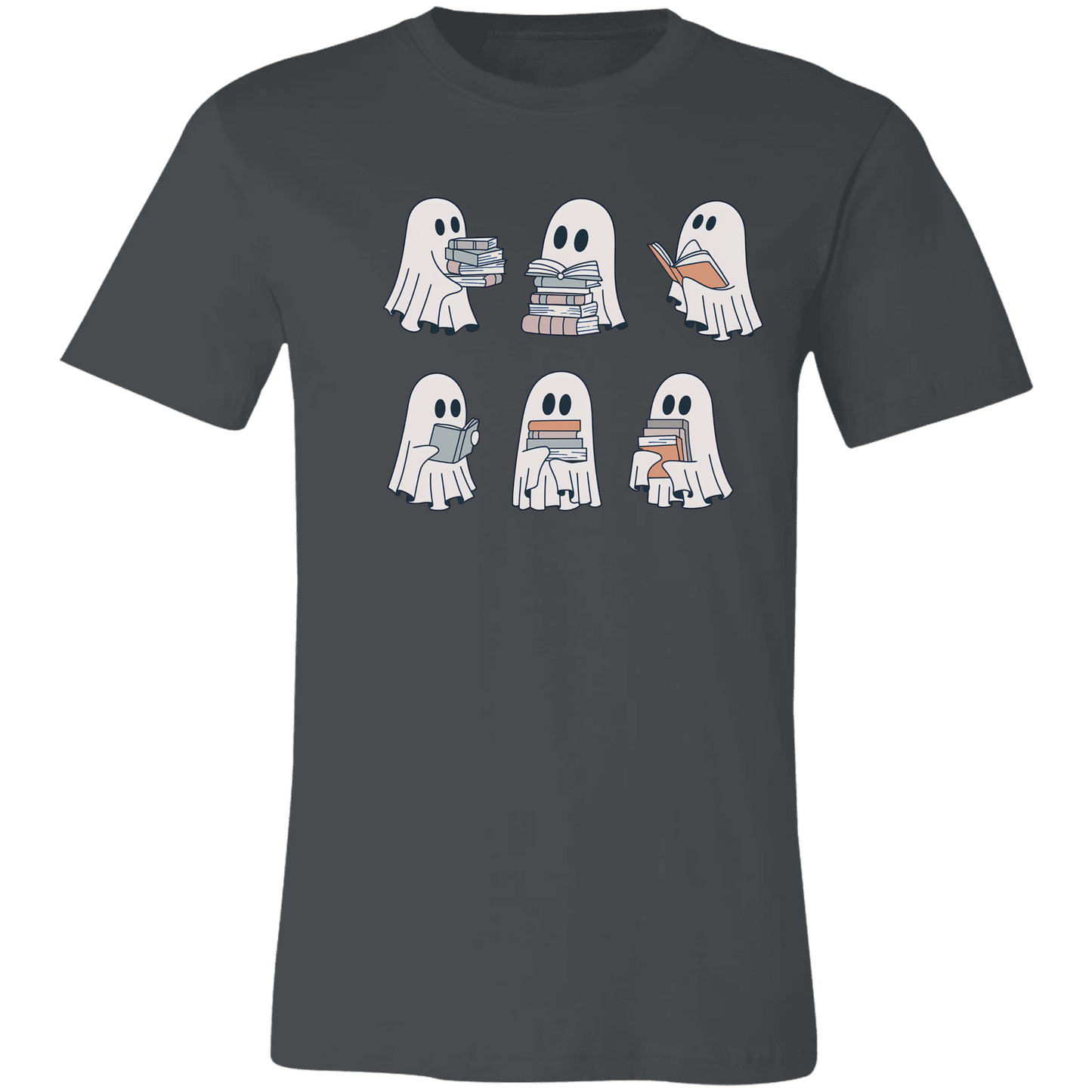 📚 Spooky Bookish Ghosts Sweatshirt/T-Shirts – Halloween Reading Crewneck