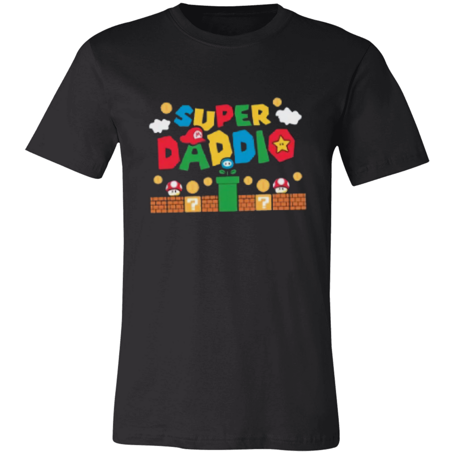 Super Daddio Shirt, Funny Dad Tshirt, Father's Day Shirt, Super Dad Shirt, Gamer Daddy Shirt, Father Gift Tee