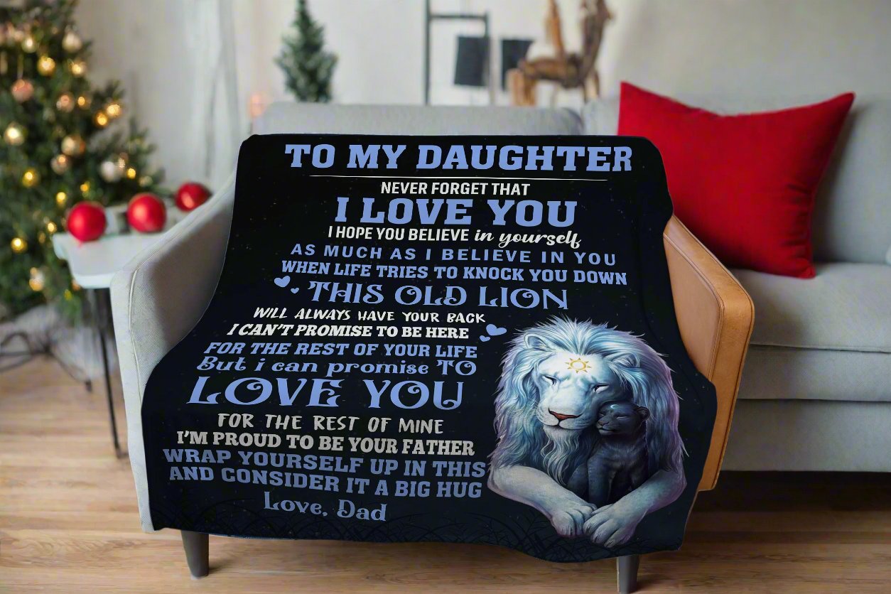 To My Daughter Blanket| This Old Lion