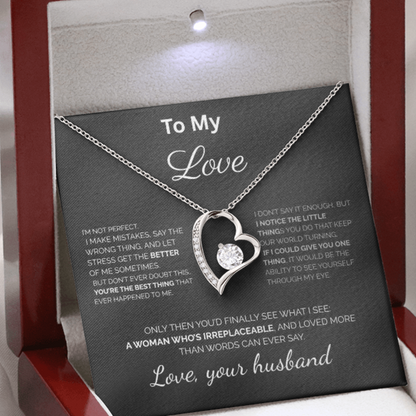 To My Love|You're the Best Thing|Forever Love Necklace