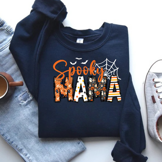 🎃 Spooky Mama Halloween Sweatshirt