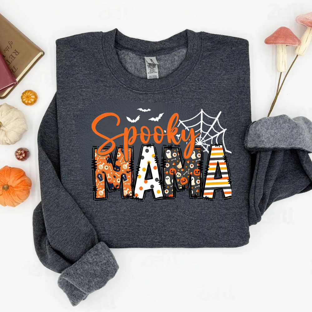 🎃 Spooky Mama Halloween Sweatshirt