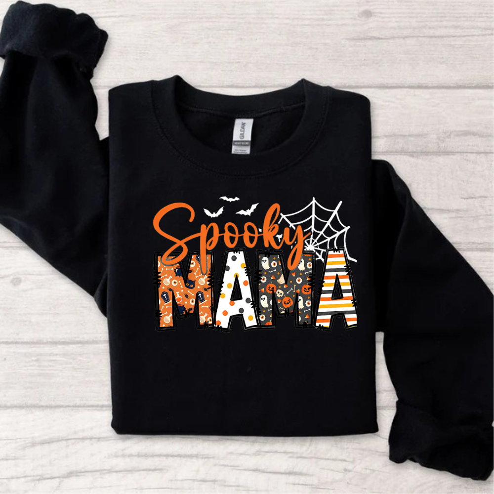 🎃 Spooky Mama Halloween Sweatshirt