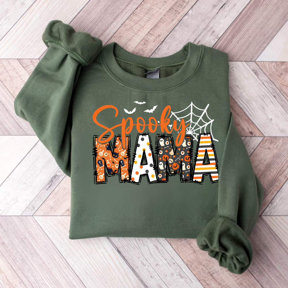 🎃 Spooky Mama Halloween Sweatshirt