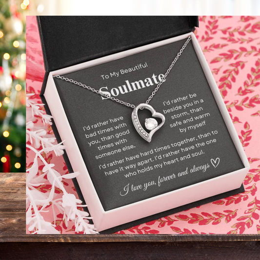 Beautiful Soulmate| Loveknot Necklace