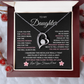 To My Daughter| Forever Love Necklace/ Love Dad