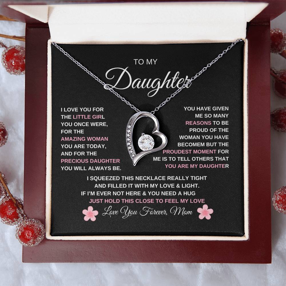 To My Daughter| Forever Love Necklace