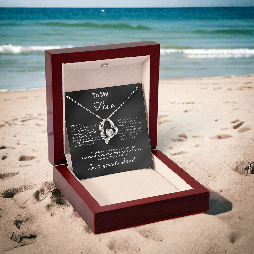 To My Love|You're the Best Thing|Forever Love Necklace