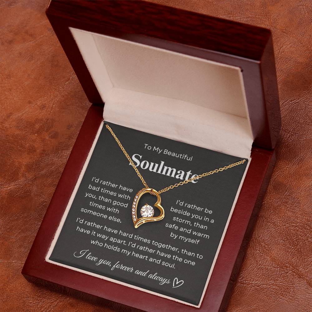 Beautiful Soulmate| Loveknot Necklace