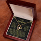 To My Daughter Love Dad\Forever Love Necklace