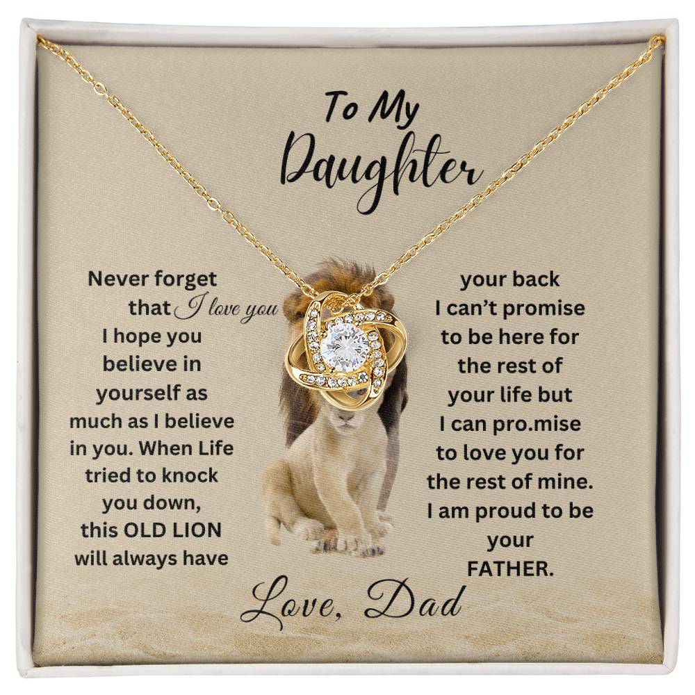 Daughter Proud Of You- Necklace