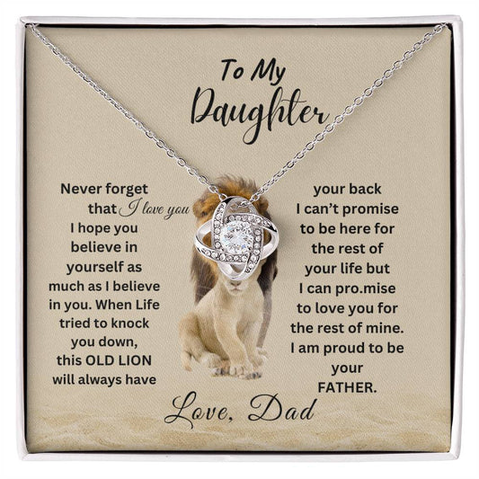 Daughter Proud Of You- Necklace