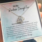To My Badass Daughter|Love Knot Necklace