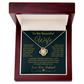 To My Beautiful Wife\Loveknot Necklace