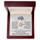 To My Wife\LoveKnot Necklace