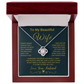 To My Beautiful Wife\Loveknot Necklace