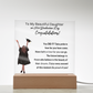 To My Daughter-Graduation Gift