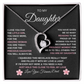 To My Daughter| Forever Love Necklace/ Love Dad
