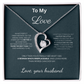 To My Love\You're the best thing\Forever Love Necklace
