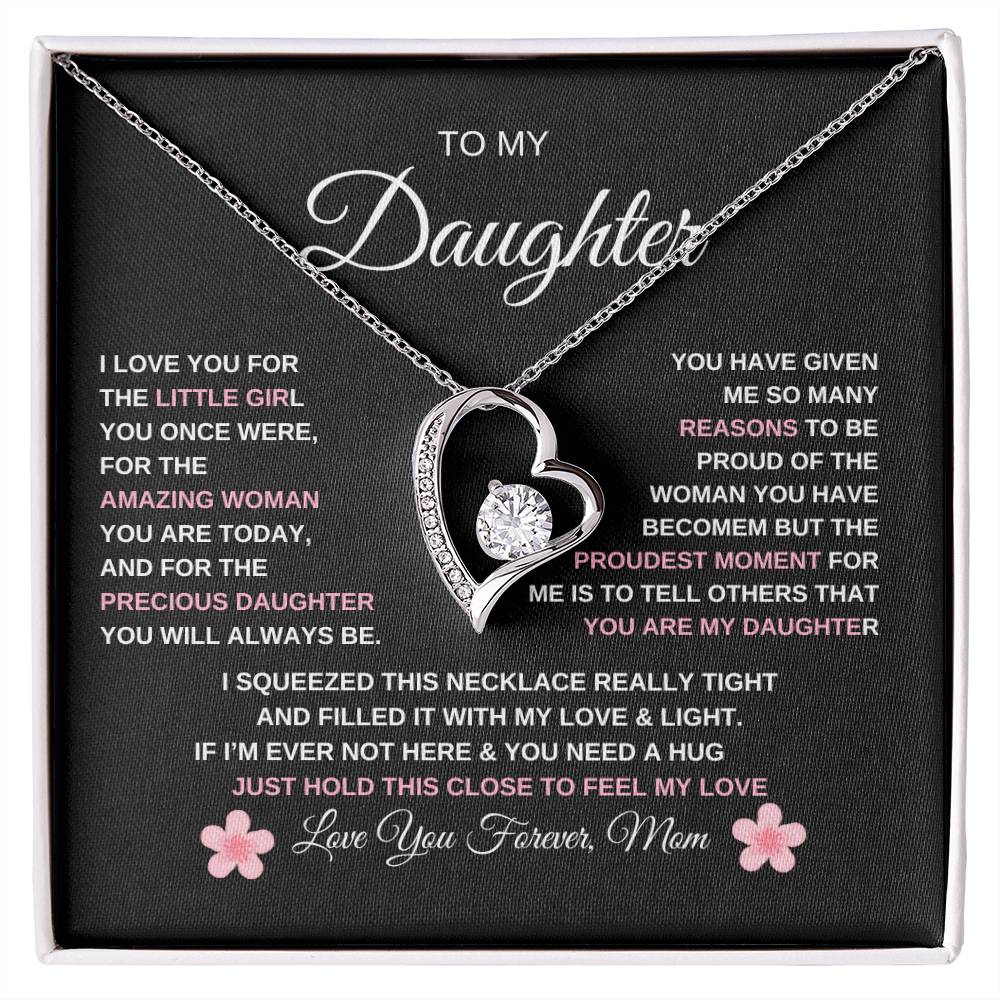 To My Daughter| Forever Love Necklace