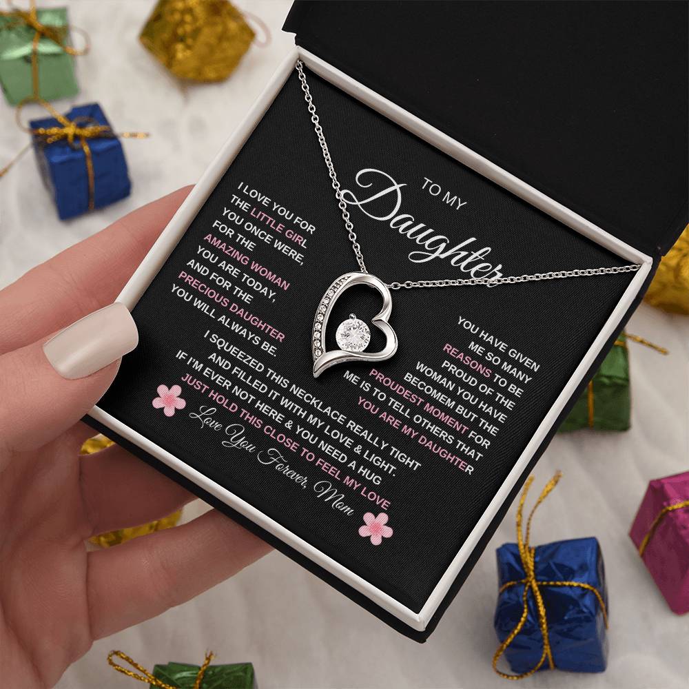 To My Daughter| Forever Love Necklace