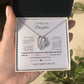 To My Lovely Daughter/Forever Love Necklace