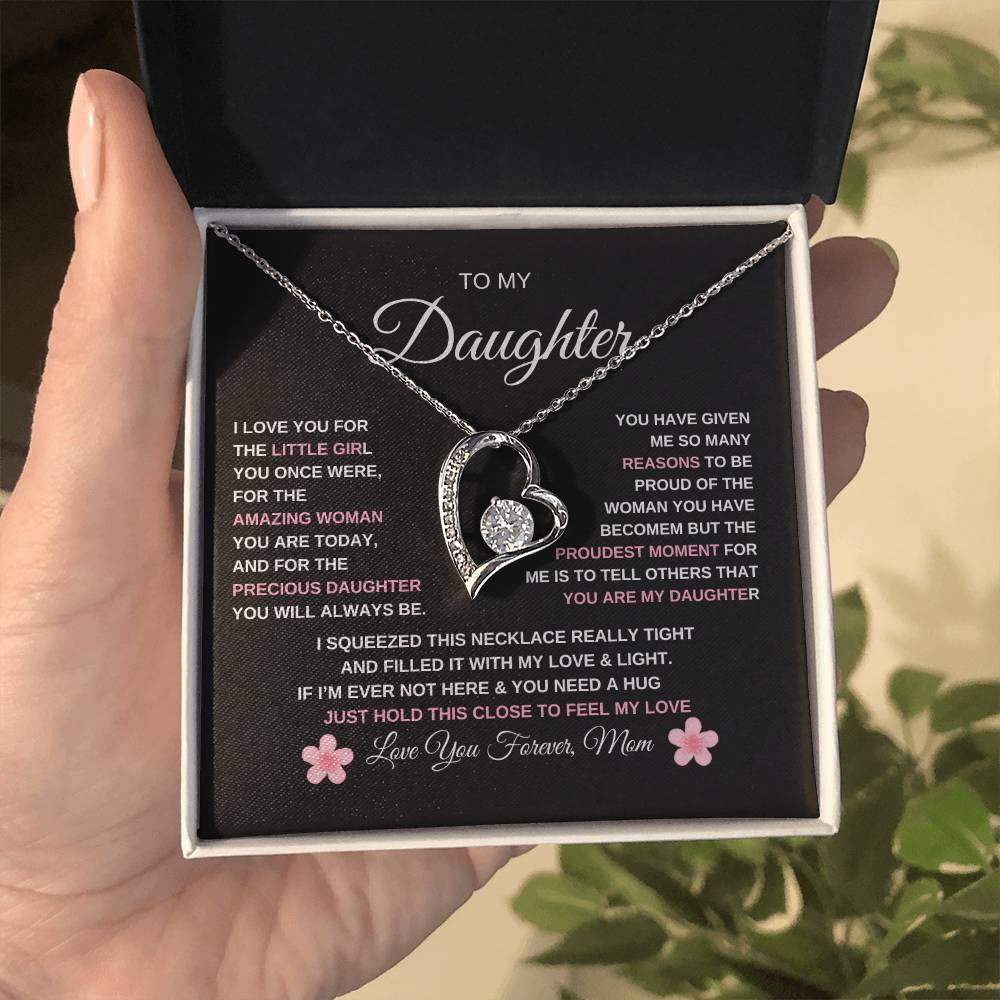 To My Daughter| Forever Love Necklace