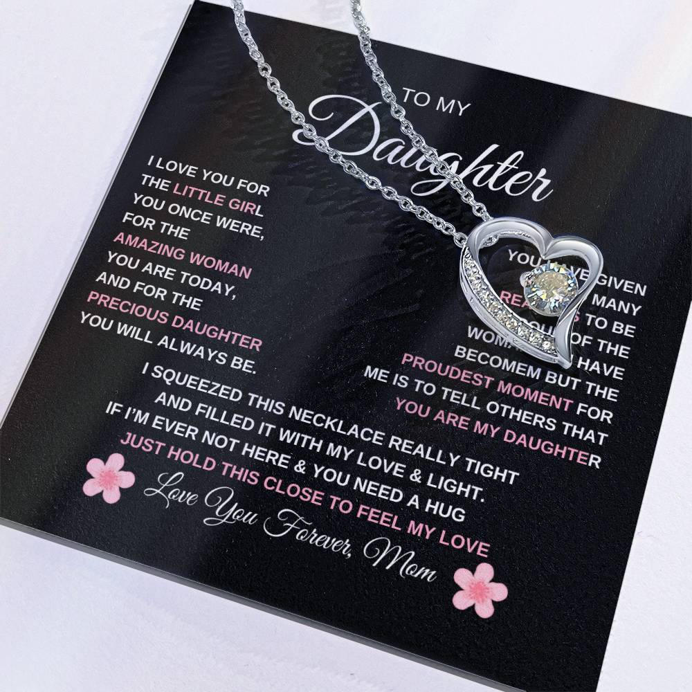 To My Daughter| Forever Love Necklace