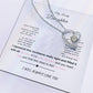To My Lovely Daughter/Forever Love Necklace