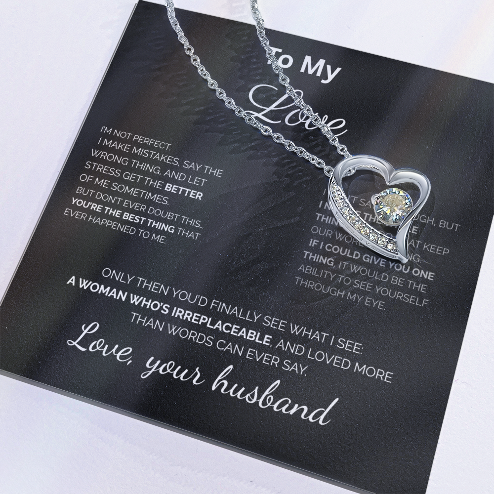 To My Love|You're the Best Thing|Forever Love Necklace