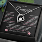 To My Daughter| Forever Love Necklace/ Love Dad