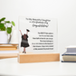 To My Daughter-Graduation Gift
