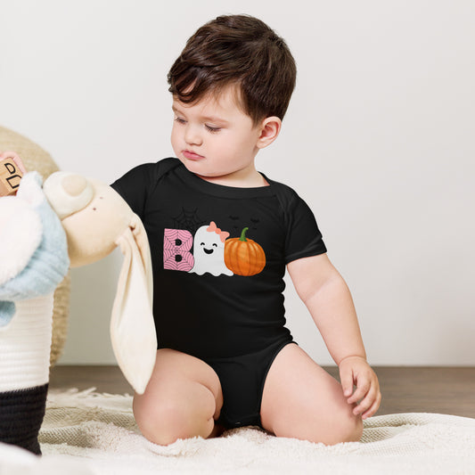 Baby Halloween Boo Onsie