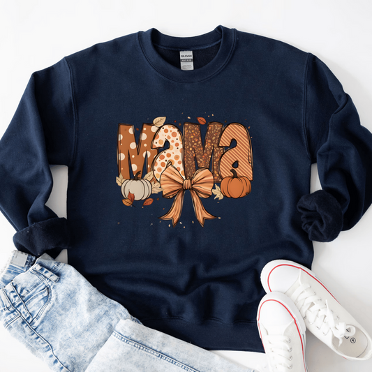 Thanksgiving Mama Shirt, One Thankful Mama Sweathsirt, Thankful Shirt, Fall Sweatshirt