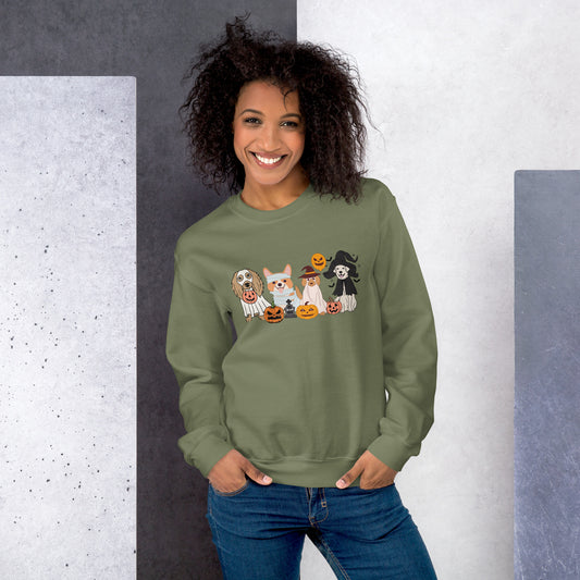 Golden Retriever Ghost Dogs Sweatshirt