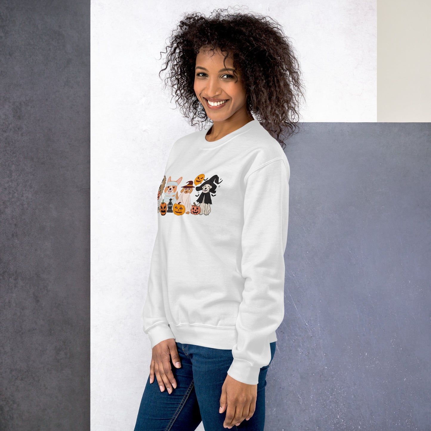 Golden Retriever Ghost Dogs Sweatshirt